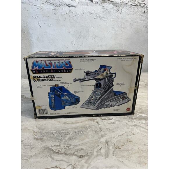 Vintage 1986 Masters of the Universe Beam-Blaster & Artilleray in box - Picture 3 of 8